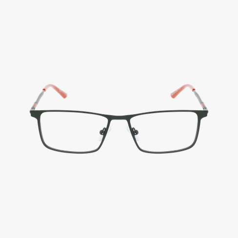 Lunettes de vue homme MAGIC282 vert/orange Vue de face