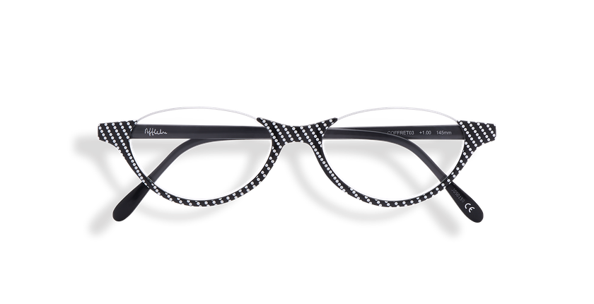 LUNETTES DE VUE FORTY COFFRET 03 rose - Vue de face