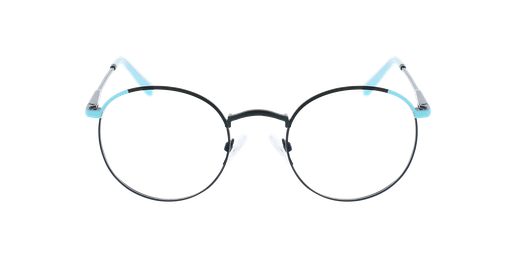 LUNETTES DE VUE femme MELINA noir/turquoiseVue de face