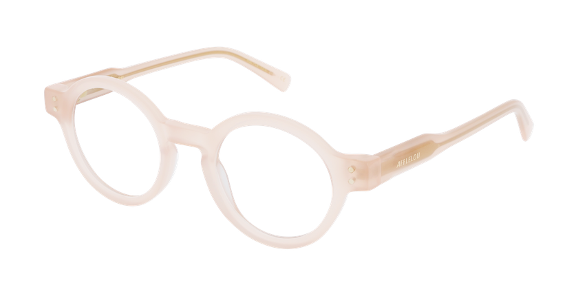 Lunettes de vue femme CARACTÈRES POÉTIQUE marron - Vue de face