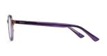 Lunettes de vue enfant MAGIC JAMY violet/rose - Vue de face