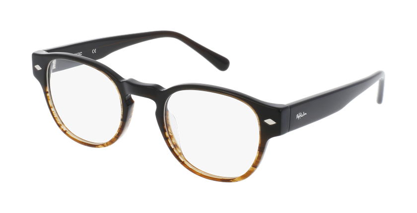 Lunettes de vue homme MAGIC 145 marron - Vue de face