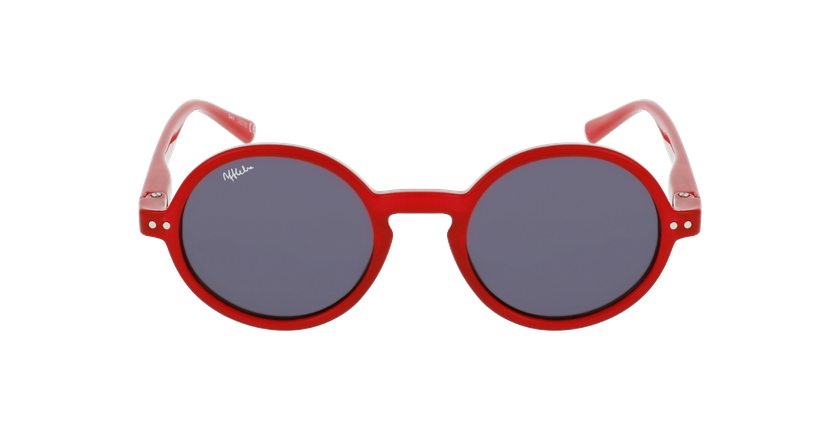 LUNETTES DE SOLEIL enfant COMO rouge - Vue de face