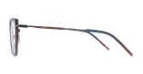Lunettes de vue femme MAGIC219 bleu/gris - Vue de face