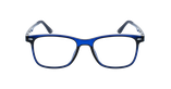 LUNETTES DE VUE homme BASTIAN bleu - Vue de face
