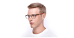 LUNETTES DE VUE homme SP5022 gris - vue de 3/4
