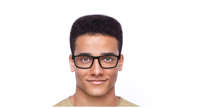 LUNETTES DE VUE homme MAGIC 188 gris/rouge - Vue de face