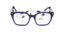 LUNETTES DE VUE femme EFFRONTEE bleu
