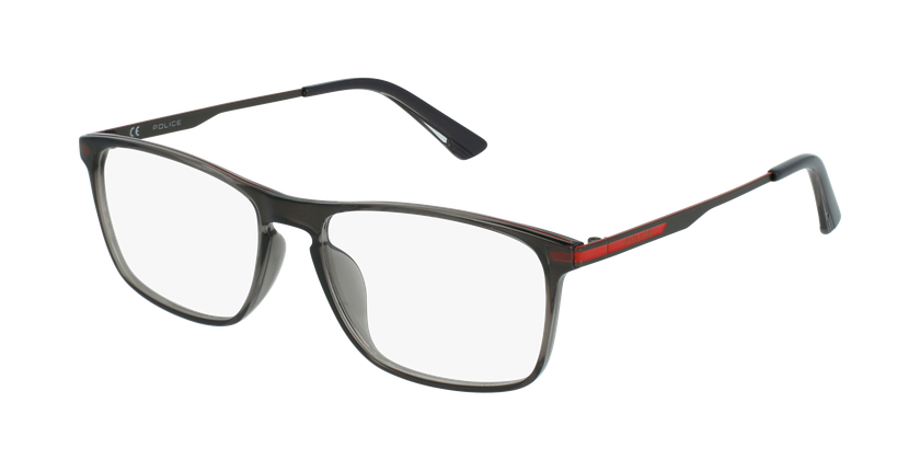 LUNETTES DE VUE homme VPL697 gris - vue de 3/4
