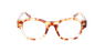 Lunettes de vue femme CARACTERES FIL D'OR AUTHENTIQUE écaille