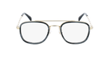 Lunettes de vue homme DB 7012 gris/dorée - Vue de face