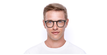 LUNETTES DE VUE homme RZERO14 écaille - Vue de face