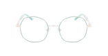 Lunettes de vue femme MAGIC290 vert - Vue de face
