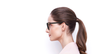 LUNETTES DE SOLEIL femme LO647S écaille - Vue de côté