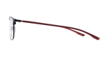 Lunettes de vue homme MAGIC241 noir/rouge - Vue de face