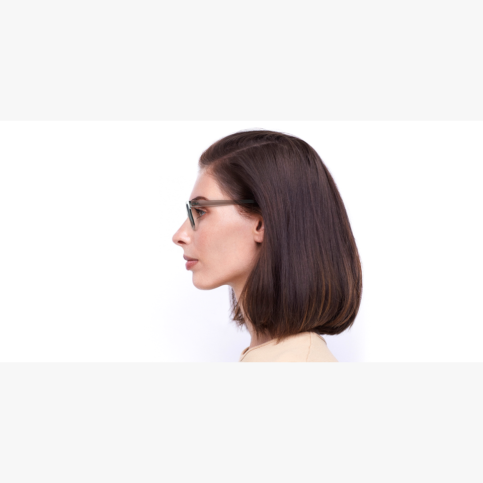 Lunettes de soleil 0RB4323 gris/gris - Vue de côté