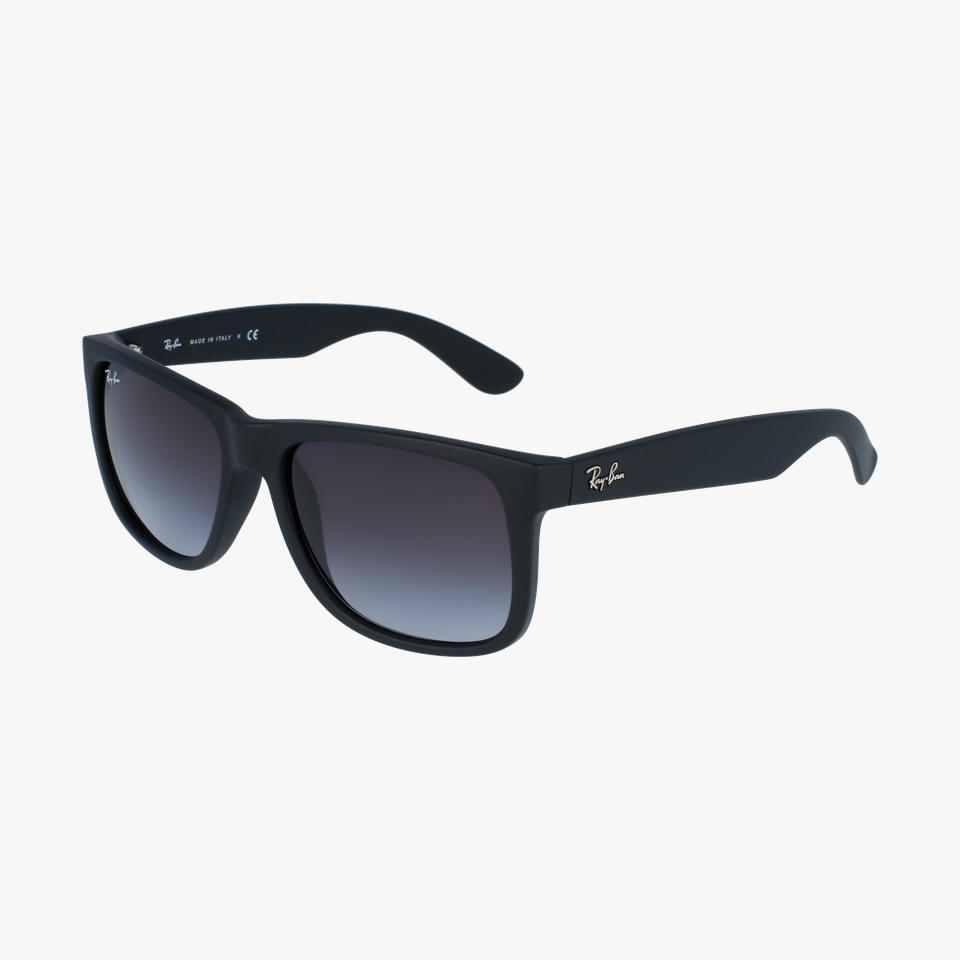 Lunettes de soleil homme JUSTIN noir - Vue de 3/4