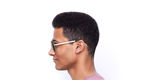LUNETTES DE SOLEIL homme DB 7037/G/S doré - Vue de face
