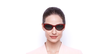 LUNETTES DE SOLEIL femme GU7624 rouge - Vue de face