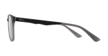 Lunettes de vue homme AYMERIC gris/noir - Vue de face