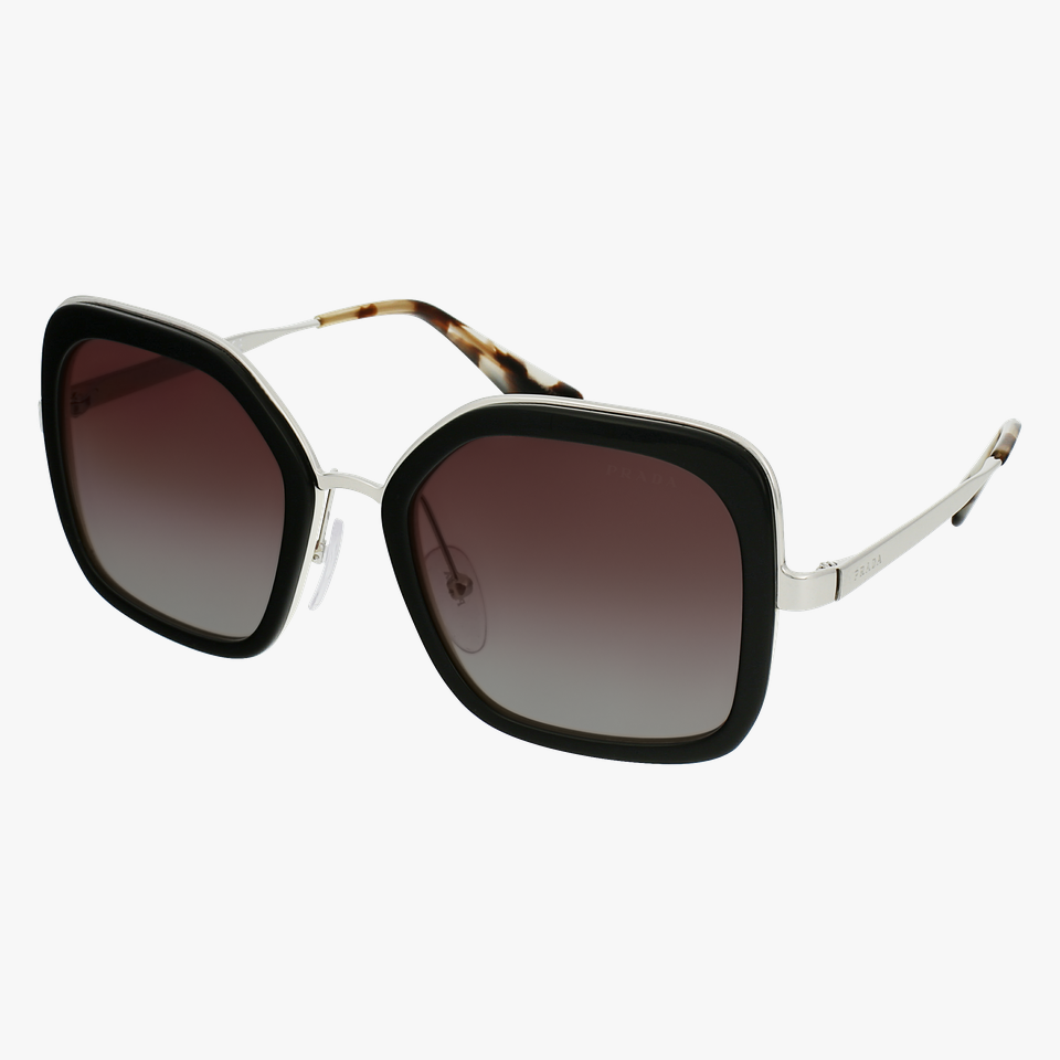 Lunettes de soleil femme CATWALK noir/beige - Vue de face
