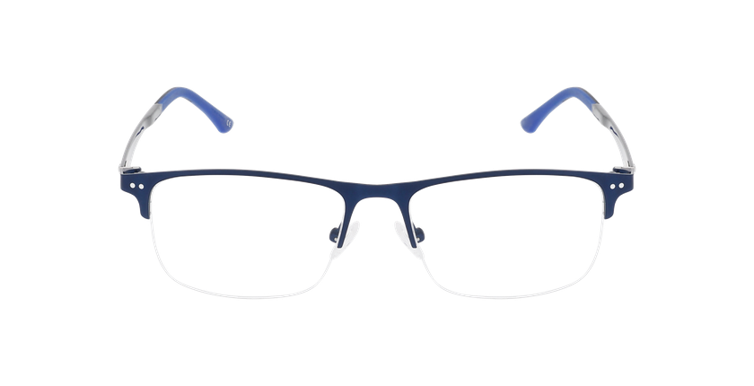 Lunettes de vue homme MAGIC 344 bleu - Vue de face