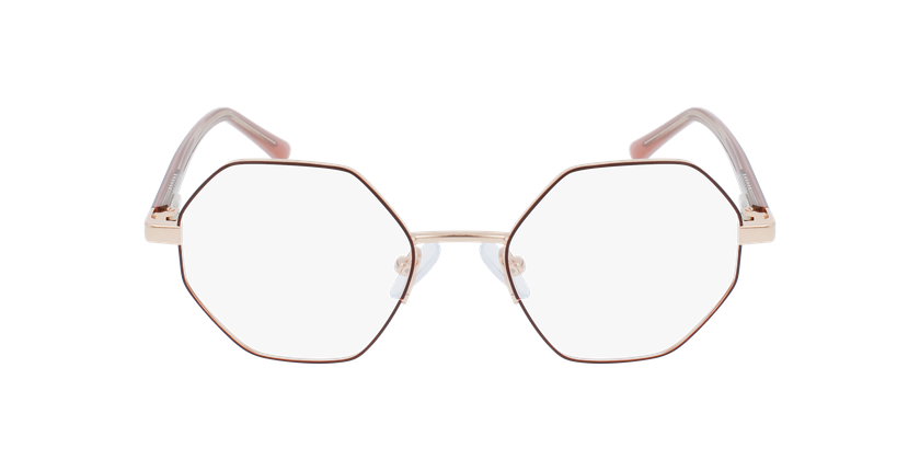 LUNETTES DE VUE enfant MAGIC JUDITH rouge/doré - Vue de face