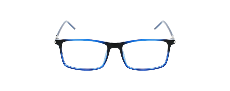 Lunettes de vue homme MAGIC 182 bleu - Vue de face