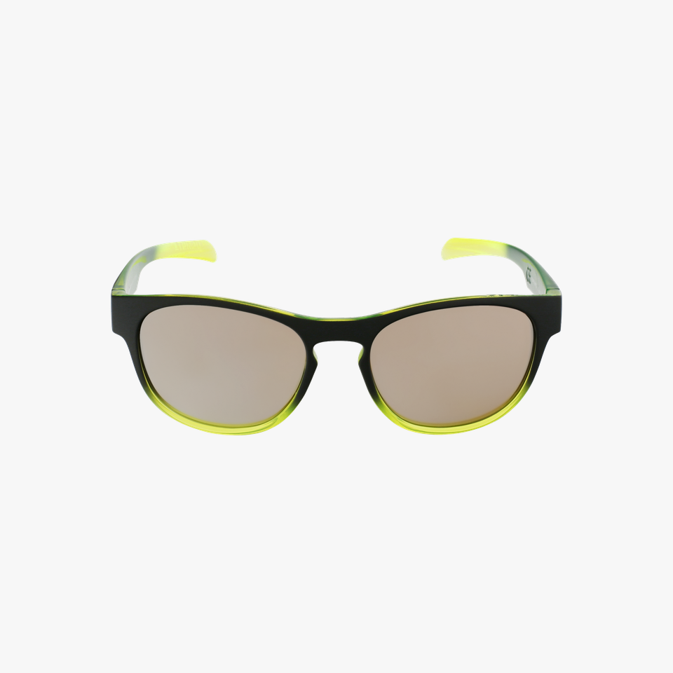 Lunettes de soleil Pump noir/vert - Vue de face