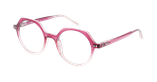 Lunettes de vue enfant VERA violet dégradé/rose - Vue de face