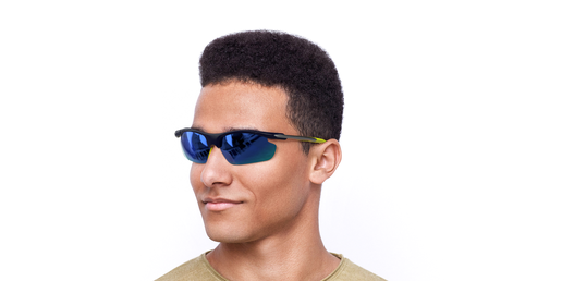 LUNETTES DE SOLEIL homme Leisure bleu