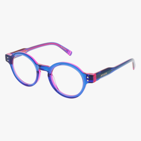 Lunettes de vue femme CARACTÈRES POÉTIQUE bleu