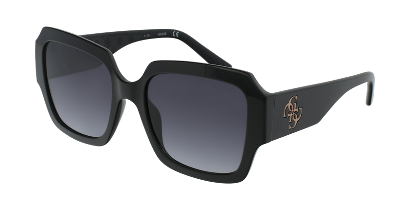 LUNETTES DE SOLEIL femme GU7681 noir - vue de 3/4