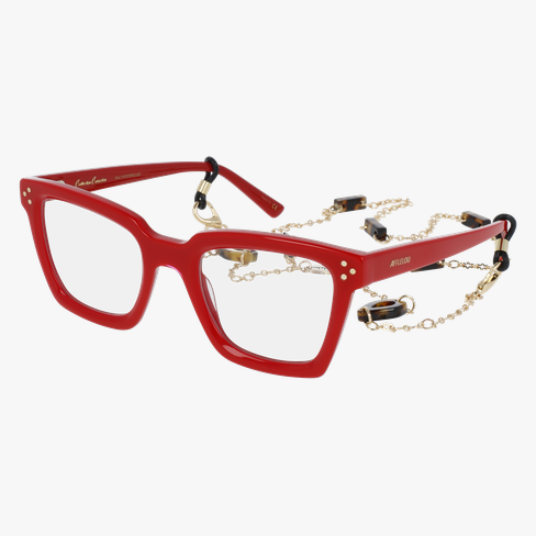 Lunettes de vue femme CARACTÈRES MYSTERIEUSE rouge