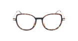 Lunettes de vue femme MAGIC249 écaille/marron - Vue de face