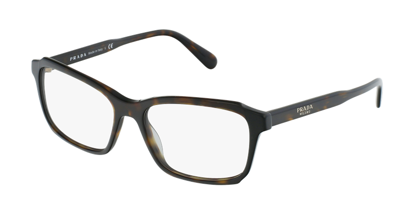 Lunettes de vue femme 0PR 01VV écaille/noir - Vue de 3/4