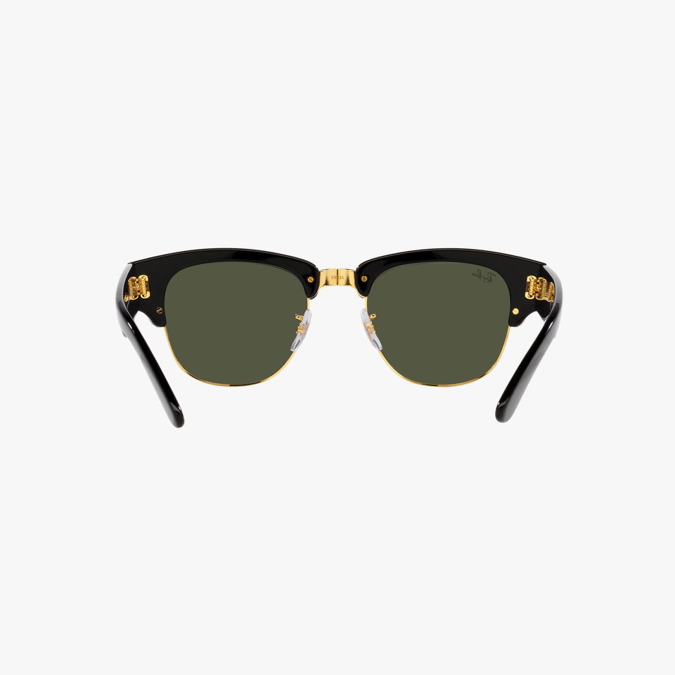 Lunettes de soleil Mega Clubmaster RB0316S noir - Vue de face