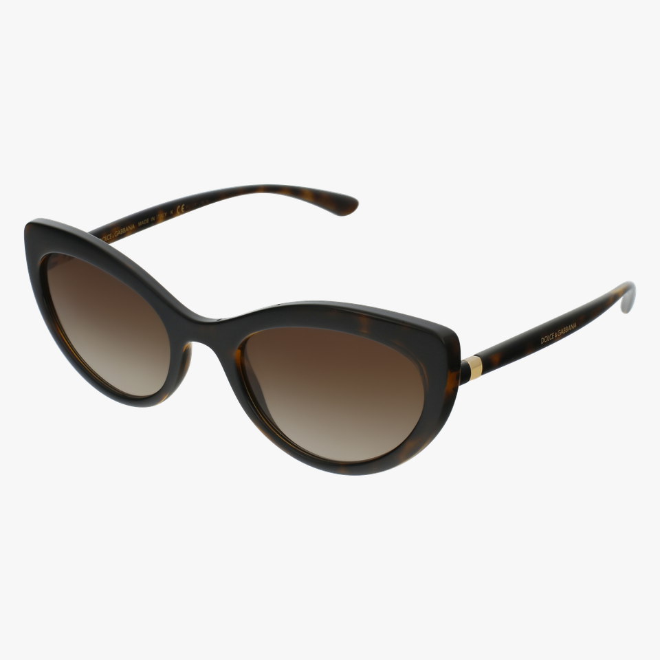 Lunettes de soleil femme 0DG6124 écaille/dorée - Vue de 3/4