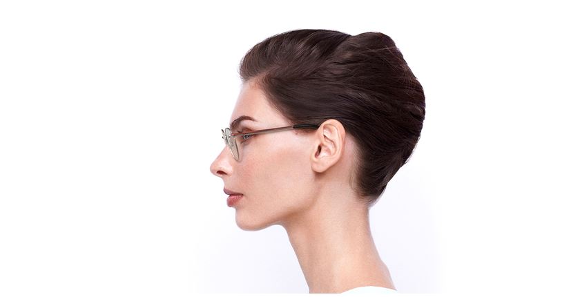 LUNETTES DE VUE femme GU2868 bordeaux - Vue de face