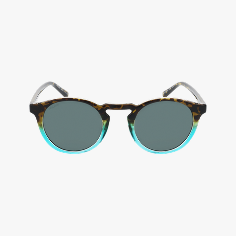 Lunettes de soleil MIRADOR écaille/vert Vue de face