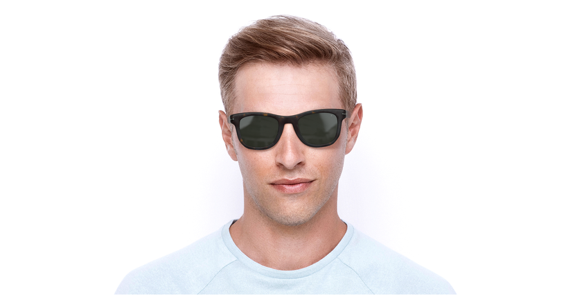 LUNETTES DE SOLEIL homme DB 1006/S écaille - Vue de face