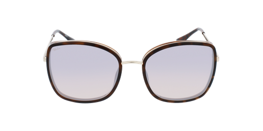 LUNETTES DE SOLEIL femme ORIA écaille/doréVue de face