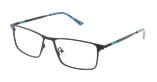 Lunettes de vue homme MAGIC282 noir/bleu - Vue de face