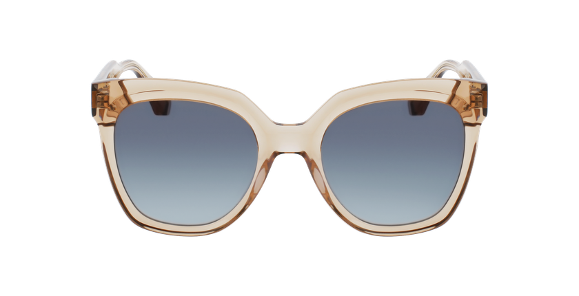 LUNETTES DE SOLEIL femme LOUISE 6457 beige - Vue de face