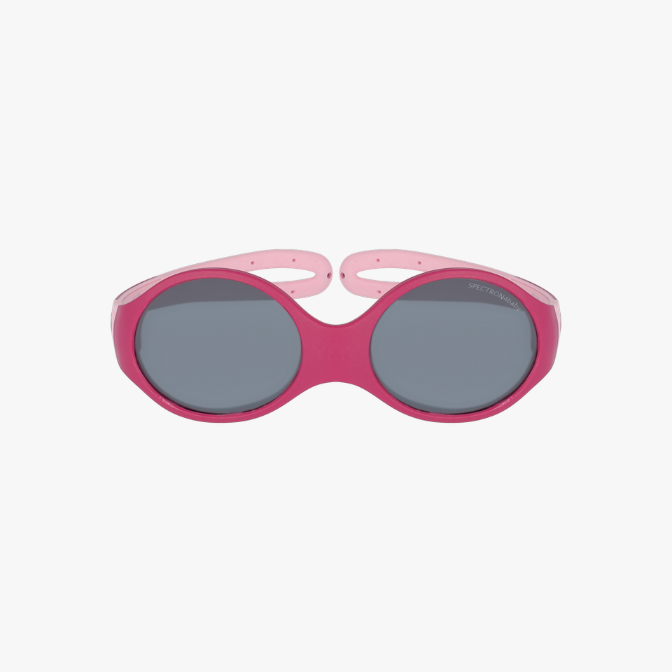 Lunettes de soleil enfant LOOP L rouge - Vue de face