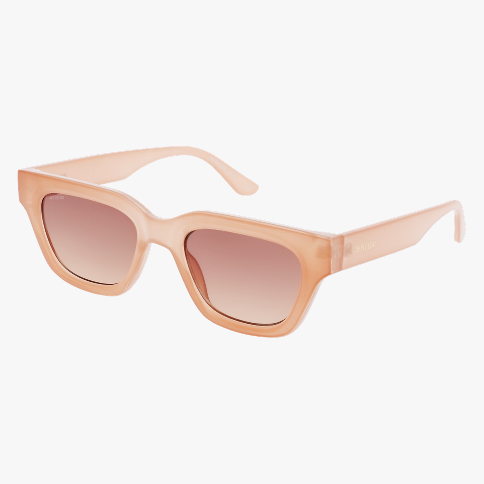 Lunettes de soleil femme COLINA rose - Vue de face