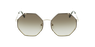 Lunettes de soleil femme LJ122S dorée