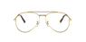 Lunettes de vue NEW AVIATOR dorée