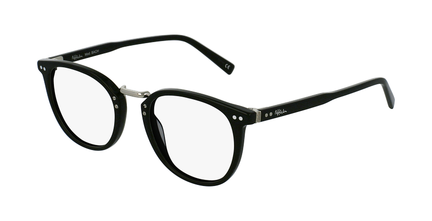 LUNETTES DE VUE BACH noir - vue de 3/4
