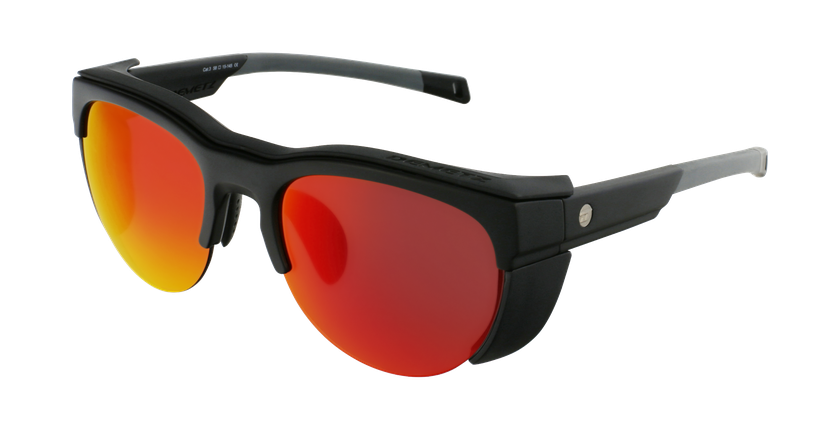 LUNETTES DE SOLEIL Skyview noir/gris - vue de 3/4